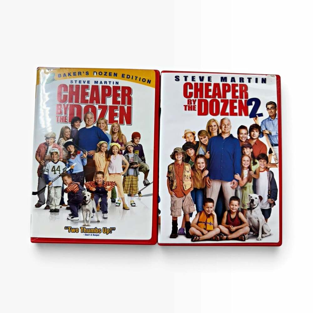 Cheaper by the Dozen FS & Cheaper by the Dozen 2 WS Steve Martin